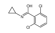N-Cyclopropyl-2,6-dichlorobenzamide结构式