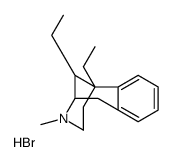 6,11-diethyl-3-methyl-1,2,3,4,5,6-hexahydro-2,6-methanobenzo[d]azocine hydrobromide Structure