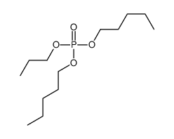 dipentyl propyl phosphate Structure