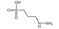 3-hydrazinylpropane-1-sulfonic acid Structure