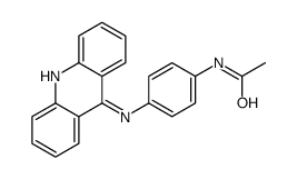 N-[4-(acridin-9-ylamino)phenyl]acetamide Structure