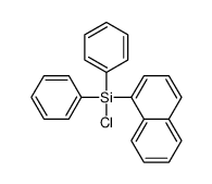 chloro-naphthalen-1-yl-diphenylsilane结构式