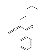 2-ethenylidene-1-phenylheptan-1-one结构式