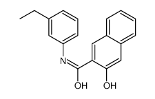 N-(3-ethylphenyl)-3-hydroxynaphthalene-2-carboxamide Structure