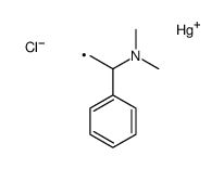 chloro-[2-(dimethylamino)-2-phenylethyl]mercury Structure