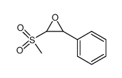 methyl (1,2-epoxy-2-phenylvinyl) sulphone Structure