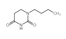 1-butyl-1,3-diazinane-2,4-dione Structure