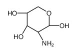 alpha-L-Xylopyranose, 2-amino-2-deoxy- (9CI) structure