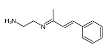 2-(((2E,3E)-4-phenylbut-3-en-2-ylidene)amino)ethan-1-amine Structure