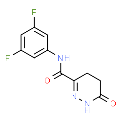 3-Pyridazinecarboxamide,N-(3,5-difluorophenyl)-1,4,5,6-tetrahydro-6-oxo- picture