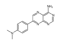 7-[4-(dimethylamino)phenyl]pteridin-4-amine Structure