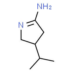 2H-Pyrrol-5-amine,3,4-dihydro-3-(1-methylethyl)-(9CI)结构式