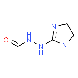 Hydrazinecarboxaldehyde, 2-(4,5-dihydro-1H-imidazol-2-yl)- (9CI) structure