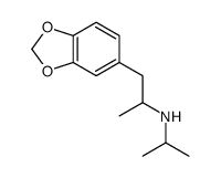 1-(1,3-benzodioxol-5-yl)-N-propan-2-ylpropan-2-amine结构式