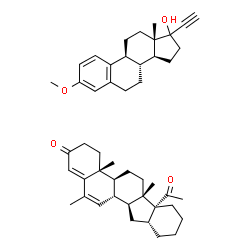 6-methyl-16 alpha,17 alpha-cyclohexylpregna-4,6-dien-3,20-dione结构式