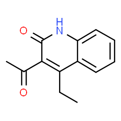 2(1H)-Quinolinone,3-acetyl-4-ethyl-(9CI)结构式