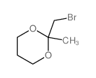 1,3-Dioxane,2-(bromomethyl)-2-methyl- Structure