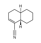 cyano-2 bicyclo(4.4.0) decene-2 trans Structure