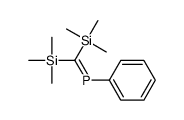 bis(trimethylsilyl)methylidene-phenylphosphane Structure