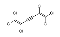 1,1,2,5,6,6-hexachlorohexa-1,5-dien-3-yne结构式