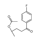 [(2R)-5-(4-fluorophenyl)-5-oxopentan-2-yl] acetate Structure