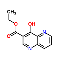 Ethyl 4-Hydroxy-1,5-naphthyridine-3-carboxylate picture