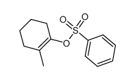 (2-Methyl-1-cyclohexen-1-yl)-benzolsulfonat结构式