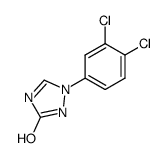 1-(3,4-dichlorophenyl)-3-hydroxy-1,2,4-1H-triazole Structure