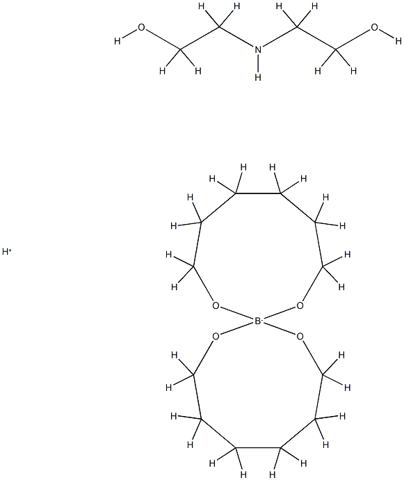 hydrogen bis[hexane-1,6-diolato(2-)-O,O']borate(1-), compound with 2,2'-iminodiethanol (1:1) picture