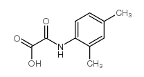 [(2,4-dimethylphenyl)amino](oxo)acetic acid structure