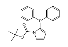 N-(tert-butoxycarbonyl)-2-(diphenylphosphino)pyrrole Structure