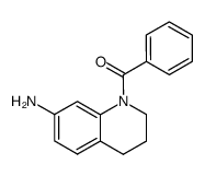 1-benzoyl-1,2,3,4-tetrahydro-[7]quinolylamine结构式