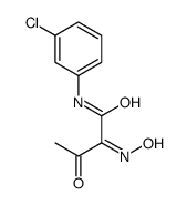 N-(3-CHLORO-PHENYL)-2-HYDROXYIMINO-3-OXO-BUTYRAMIDE结构式