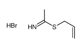 prop-2-enyl ethanimidothioate,hydrobromide结构式