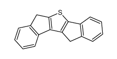 6,11-Dihydrodiindeno(1,2-b:1',2'-d)thiophen Structure