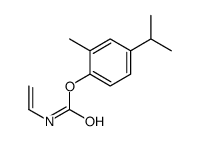 (2-methyl-4-propan-2-ylphenyl) N-ethenylcarbamate结构式