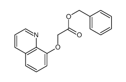 benzyl 2-quinolin-8-yloxyacetate Structure