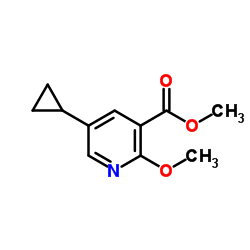 Methyl 5-cyclopropyl-2-methoxynicotinate picture