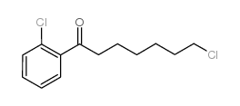 7-CHLORO-1-(2-CHLOROPHENYL)-1-OXOHEPTANE Structure