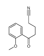 5-(2-METHOXYPHENYL)-5-OXOVALERONITRILE structure