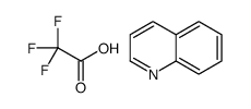 quinoline,2,2,2-trifluoroacetic acid结构式