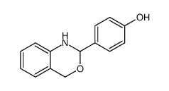 4-(2,4-dihydro-1H-3,1-benzoxazin-2-yl)phenol结构式