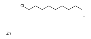 1-chlorodecane,zinc Structure