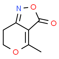 3H-Pyrano[4,3-c]isoxazol-3-one,6,7-dihydro-4-methyl-(9CI) picture