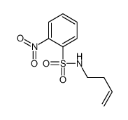 N-but-3-enyl-2-nitrobenzenesulfonamide结构式