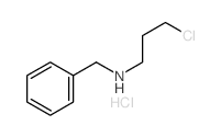 Benzenemethanamine,N-(3-chloropropyl)-, hydrochloride (1:1)结构式