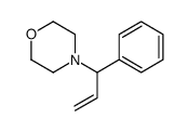 4-(1-phenylprop-2-enyl)morpholine Structure