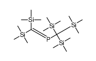 bis(trimethylsilyl)methylidene-[tris(trimethylsilyl)methyl]phosphane Structure