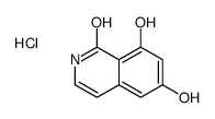 6,8-dihydroxy-2H-isoquinolin-1-one,hydrochloride结构式