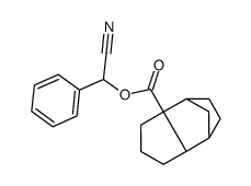 α-cyanobenzyl endo-tricyclo[5.2.1.02,6 ]decane-2-exo-carboxylate结构式